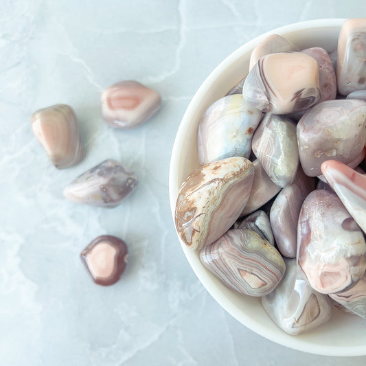 Pink Botswana Agate