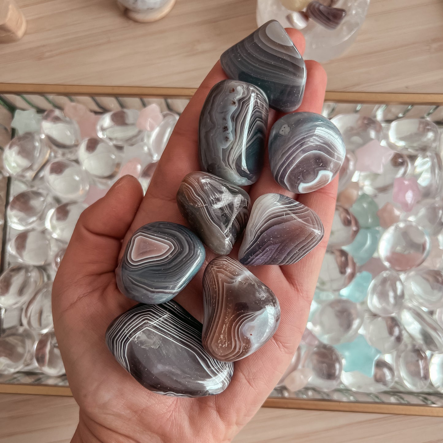 XL Grey Agate